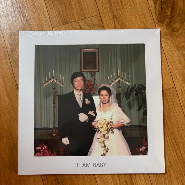 검정치마 Team baby LP  미개봉