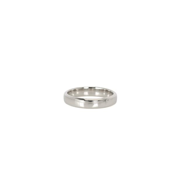 반클리프아펠 뚜쥬르 웨딩밴드 링 4MM 플래티넘 반지 56호 VCARA8