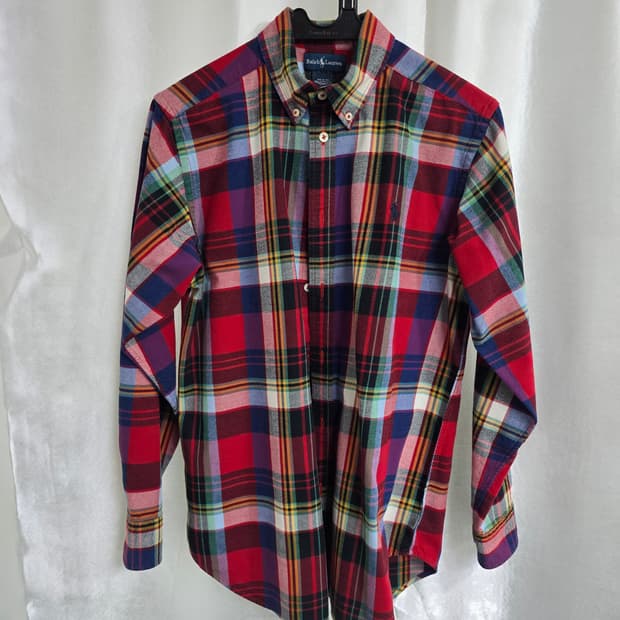 폴로랄프로렌 멀티컬러 체크 셔츠 (1983)