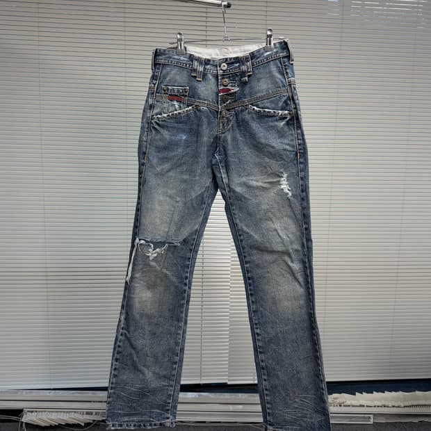 marithe francis girbaud 데님 팬츠