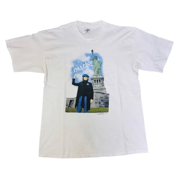 빈티지 90s 존레논 JOHN LENNON NYC IMAGINE 티셔츠
