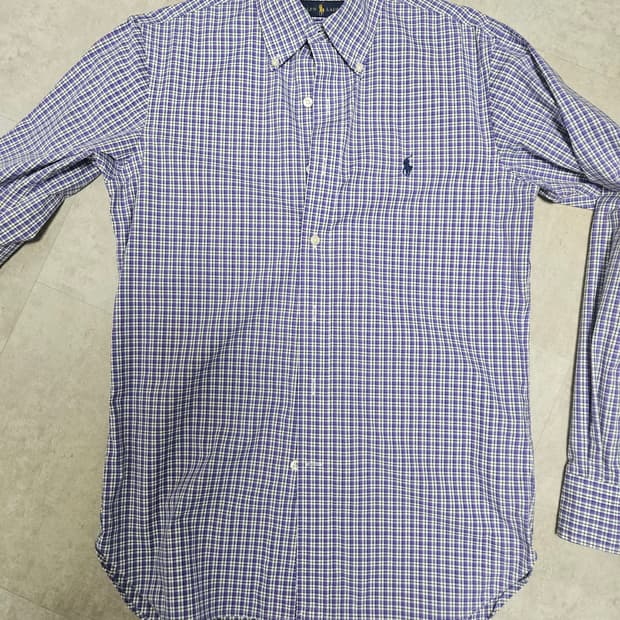 폴로 랄프로렌 체크 셔츠 14 1/2 (37)