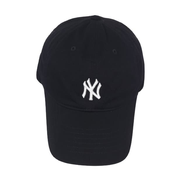 MLB 뉴욕양키스 미니 로고 블랙 볼캡