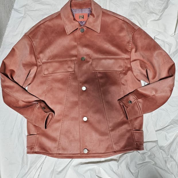 21fw 솔리드옴므 스웨이드 인조가죽 자켓 95