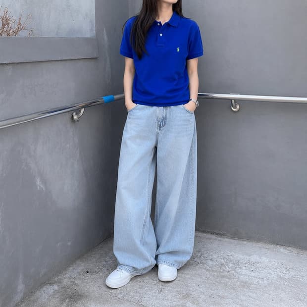여성66 POLO 폴로 랄프로렌 반팔 카라티