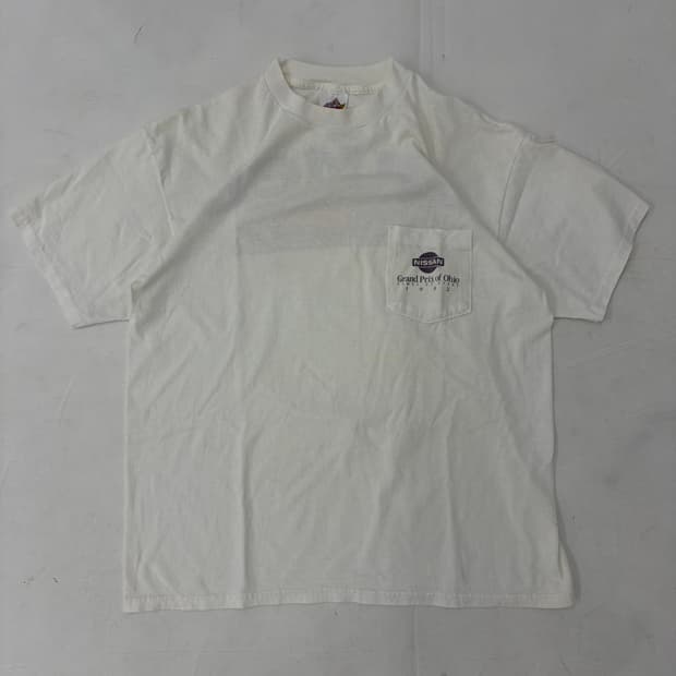 90s Camel Nissan Tee (white)