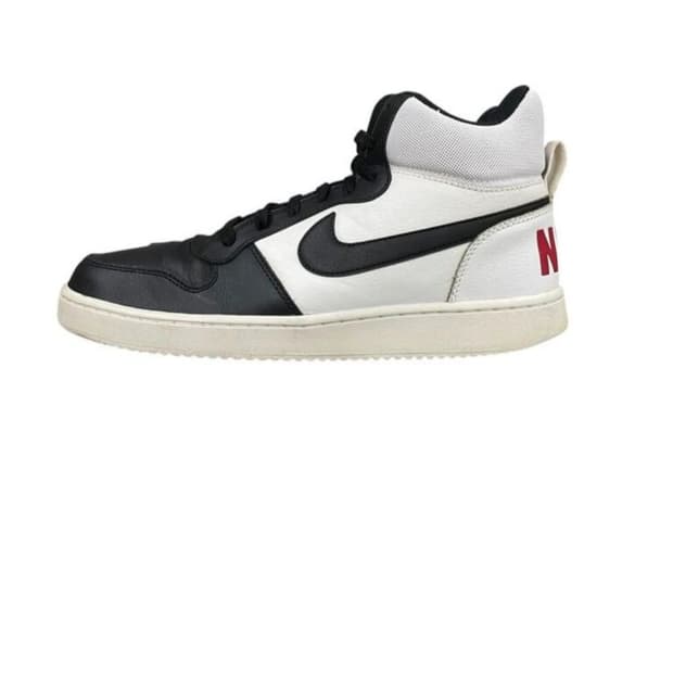 나이키 코트 버로우 미드 화이트 레드 블랙 270