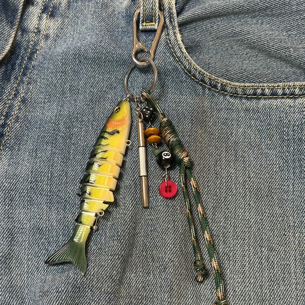 디보콜드 [DISCOVERING 001] 핸드메이드 루어 키링