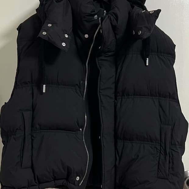 아미 알렉산드르 / 마티우시 패딩 조끼 블랙 / L