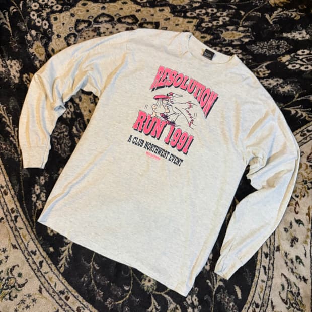 90s Vintage Run T 빈티지 러닝티셔츠 롱슬리브