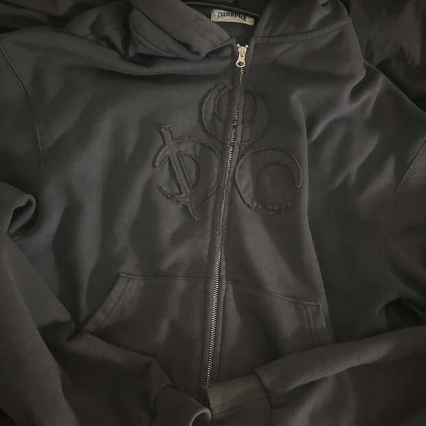 디오스피스 후드 집업 [빈티지 블랙]