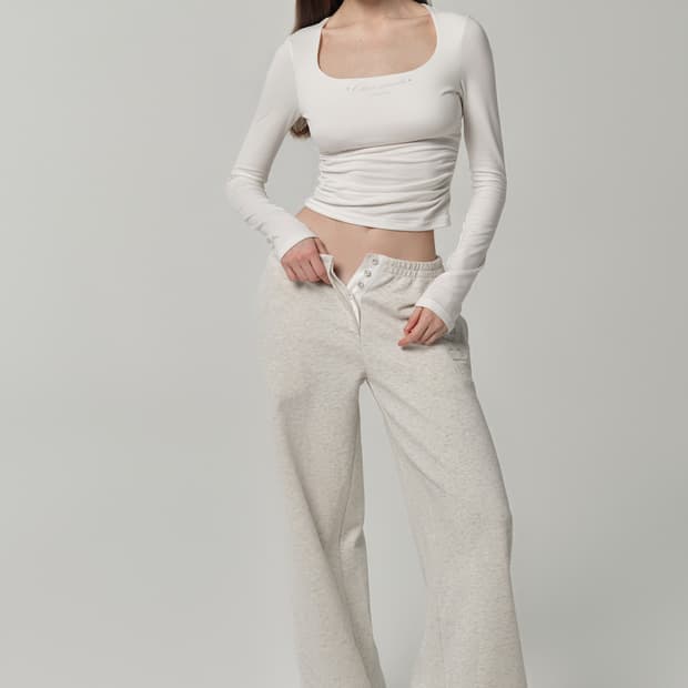 새상품) 클리시어 클리어 마인드 스퀘어 탑 + 1998 클럽 팬츠 셋업