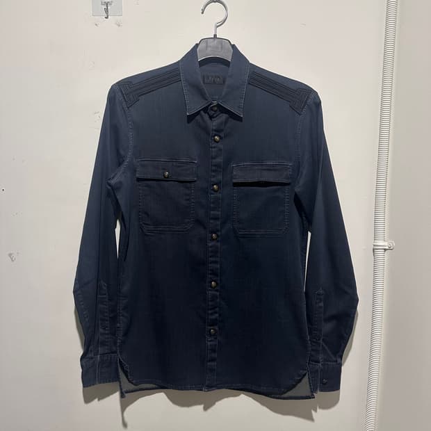 타임 옴므 데님 셔츠