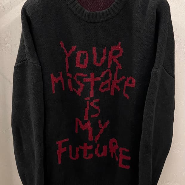 아조바이아조 울 니트 블랙