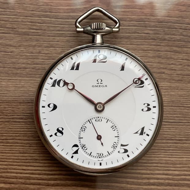 오메가(Omega) 수동 회중시계 빈티지시계 판매합니다. 