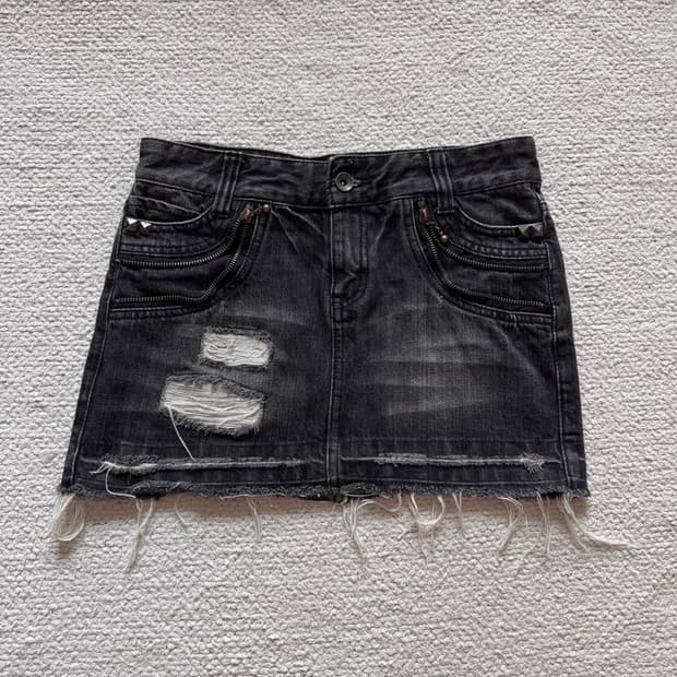 빈티지 그런지 스커트
