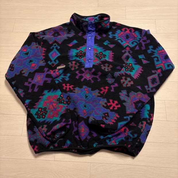 XL)90s~00s 콜럼비아 아즈텍 플리스