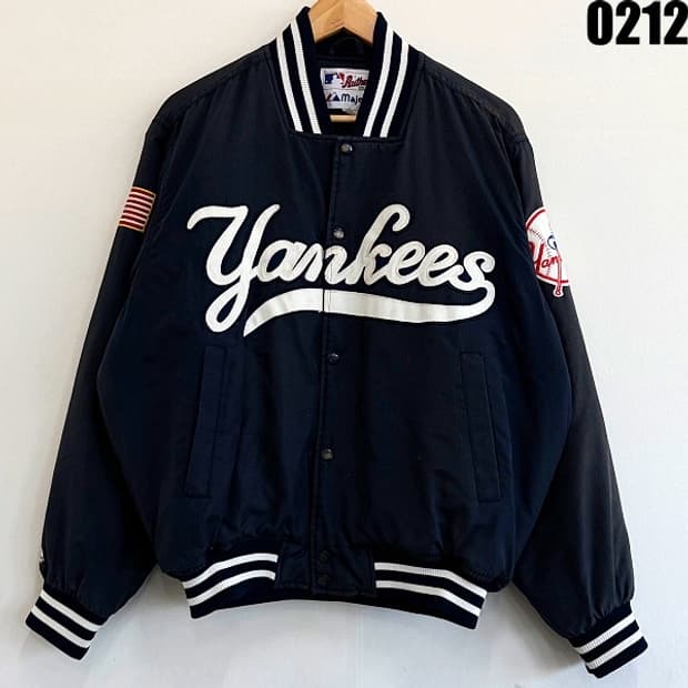 마제스틱 뉴욕 양키스 스타디움 자켓 S 0212