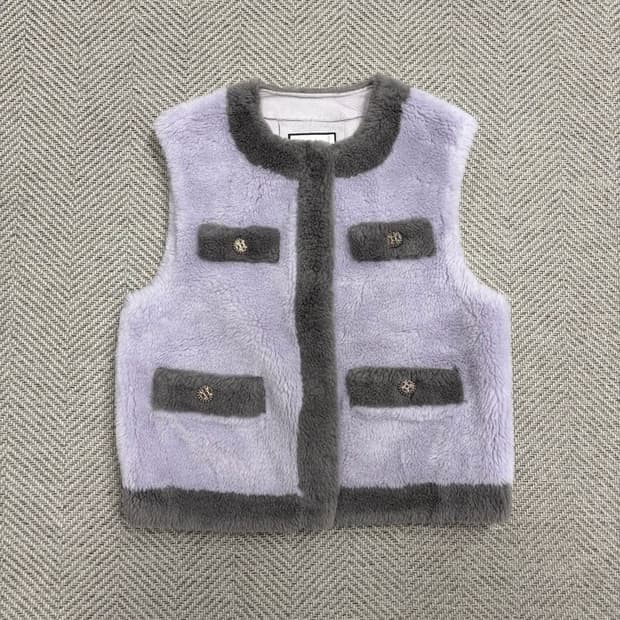 칼라거펠트 퍼 베스트 v1572