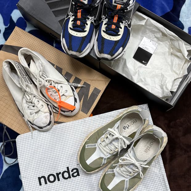 노다 Norda 001/ 나이키 보메로5/ 오프화이트 컨버스 판매