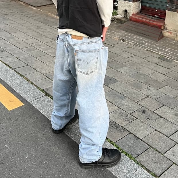 [38X30] 90s 리바이스 565 와이드 핏