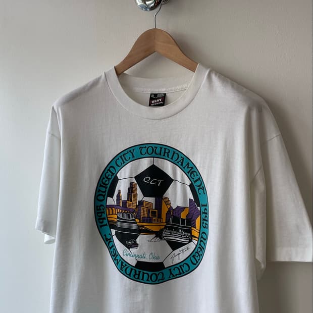 90‘s USA “Queen City Tournament” T-shirt