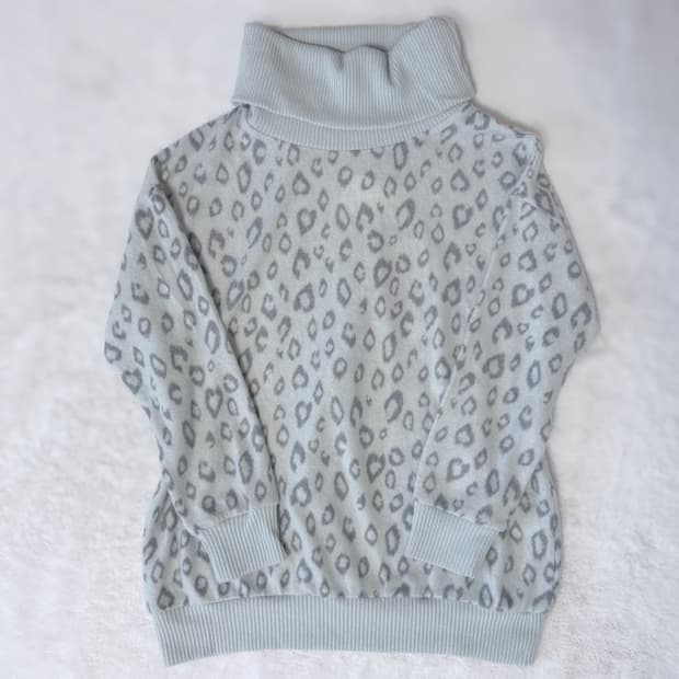 (새상품) COLZA 히메갸루 오네갸루 솜사탕 목폴라 포근 대장 니트