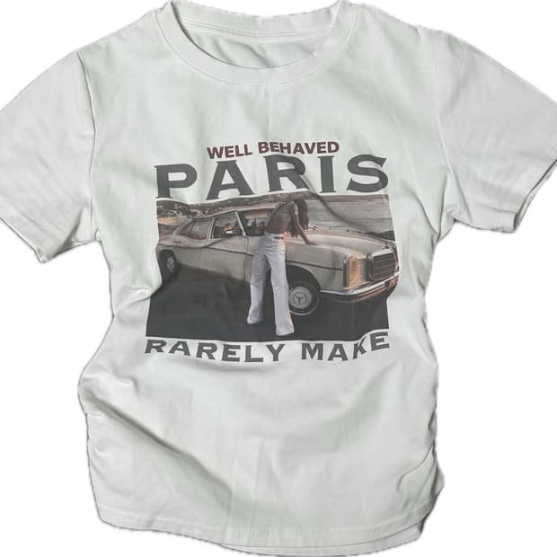 빈티지 반팔 PARIS