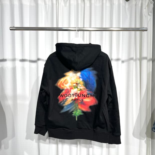 [정품] 우영미 플라워 후드티 (46size)