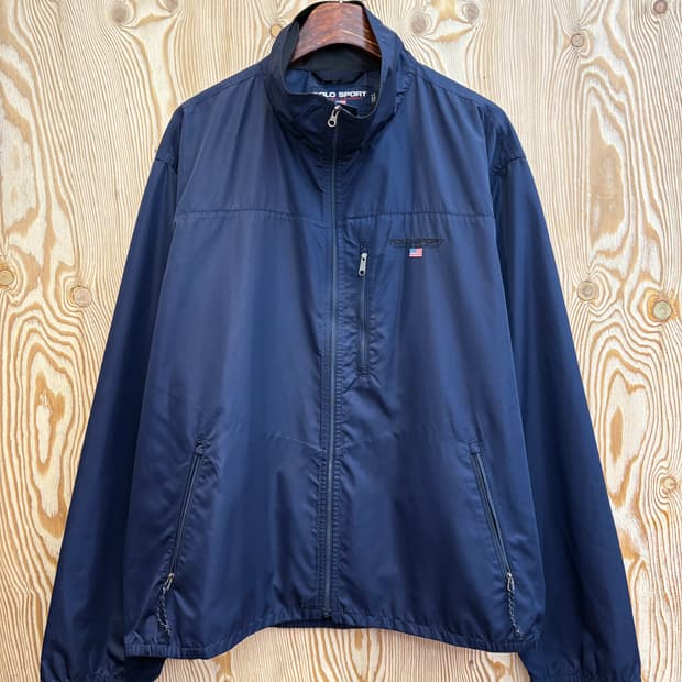 폴로 스포츠 블루종 윈드브레이커