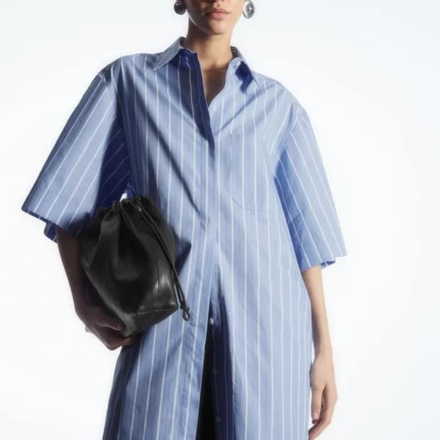 새상품) COS 코스 셔츠 원피스