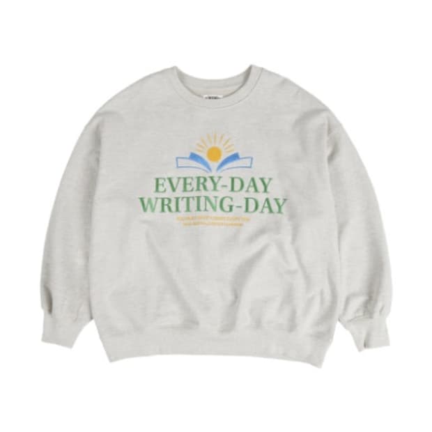 에이에이 에브리데이 루틴 스웨트셔츠 오트밀