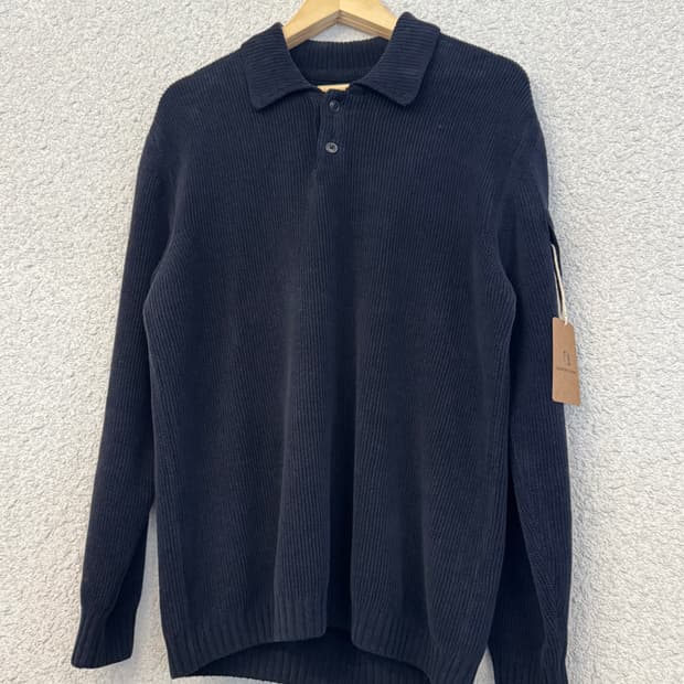 CP 컴퍼니 코튼 폴로 니트