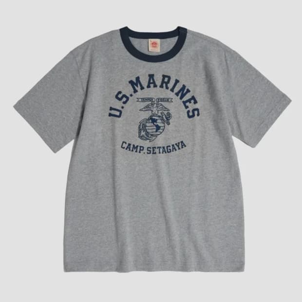(xxl)브론슨 1970s US Marine Tee Grey