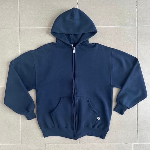 90s 러셀 후드집업