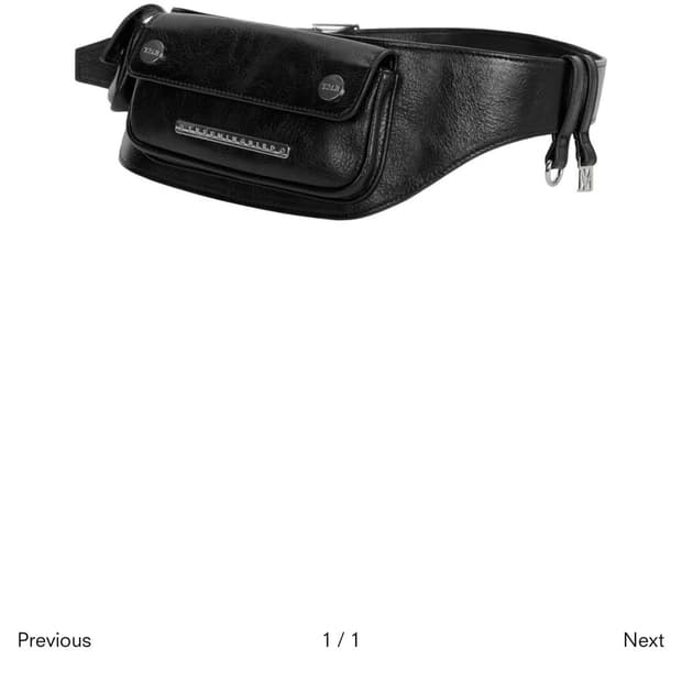 트리밍버드 Utility Pocket Belt Bag (Black)