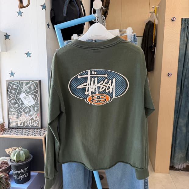 90s Stussy cutting LS