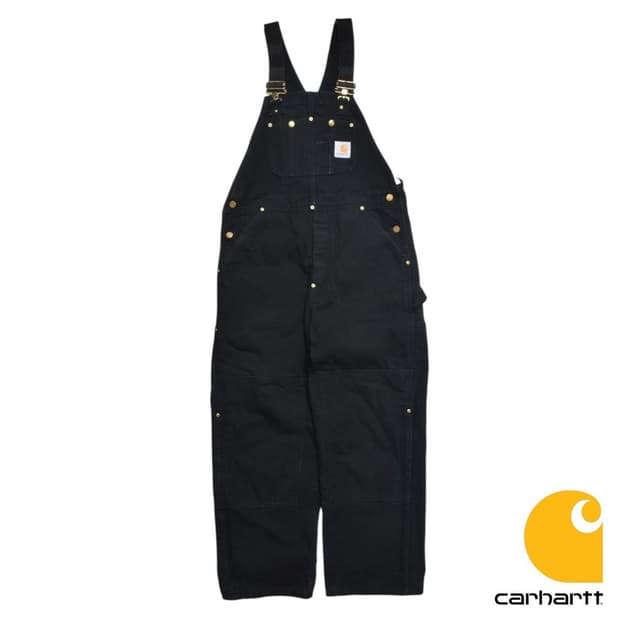 90S 오리지널 칼하트 더블니 워크 오버롤 팬츠