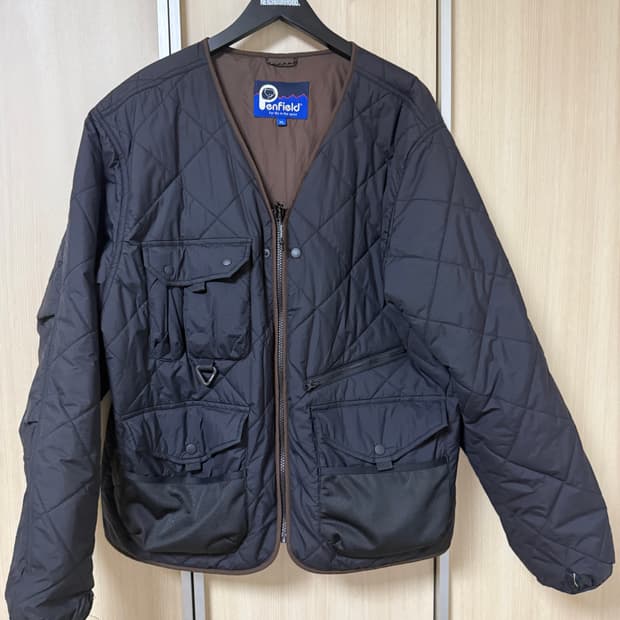 펜필드 25aw 프레이트 퀼팅 라이너 자켓 깔깔이
