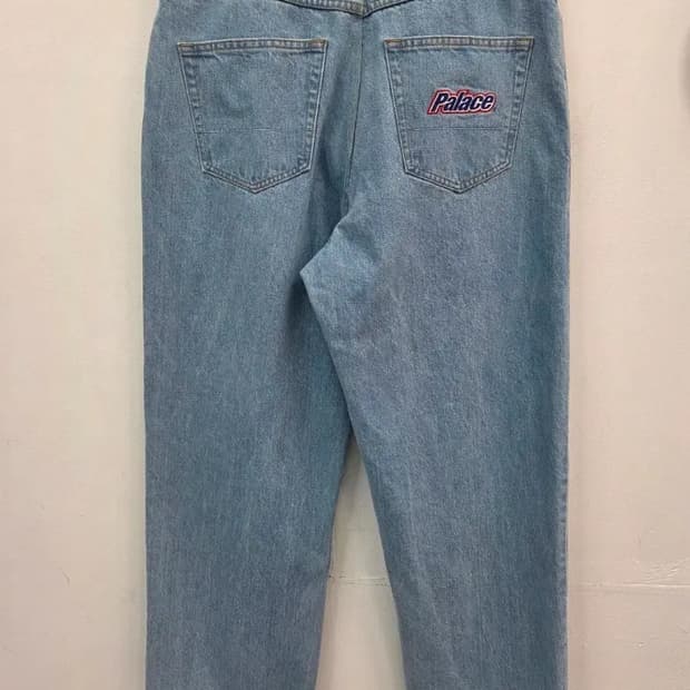 팔라스 배기진 34 연청데님