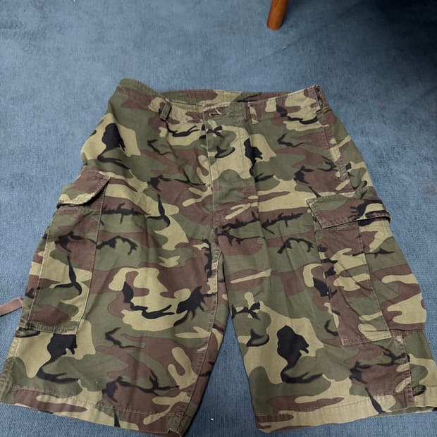 리얼맥코이 밀리터리 카고 반바지