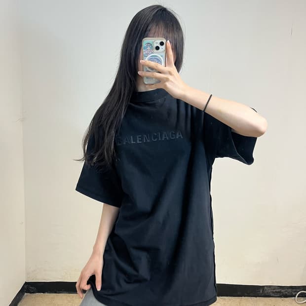 Balenciaga mirror oversized t-shirt