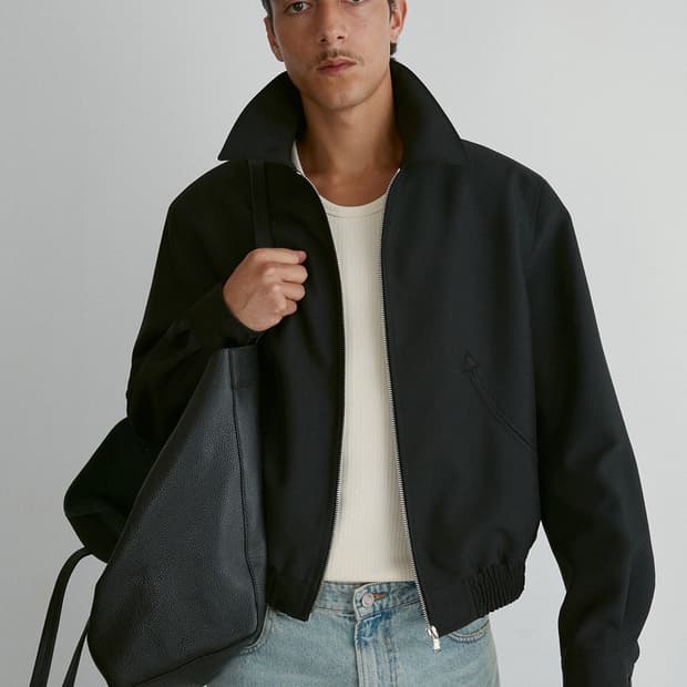 렉토 24f/w 포트 볼링 점퍼 블랙 s