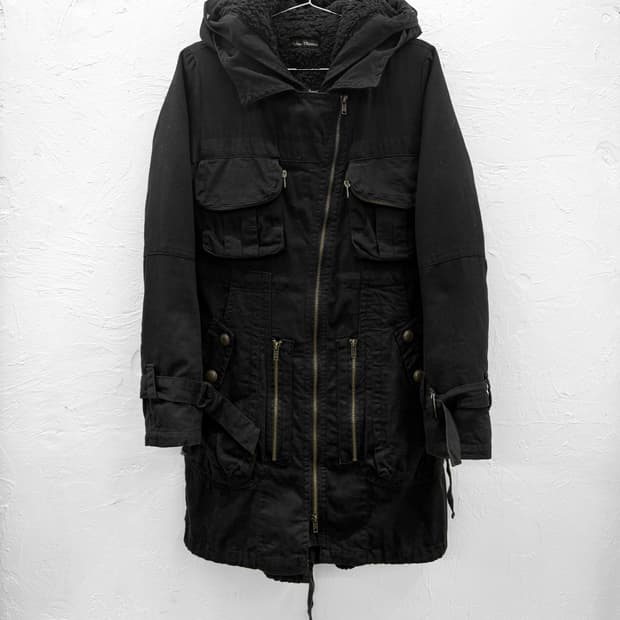 palms glamor 아시메트릭 파카