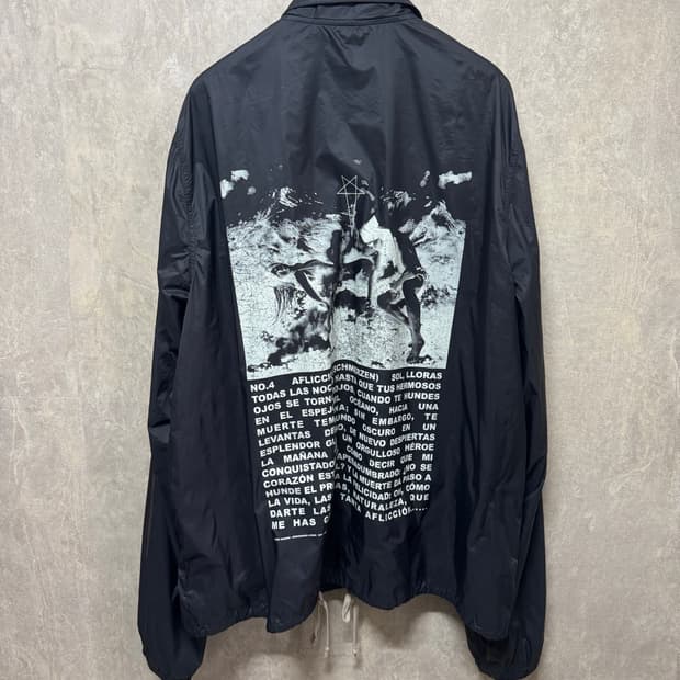 XXL / 릭오웬스 나일론 코치 자켓