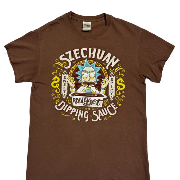 Rick and Morty Szechuan sauce shirt