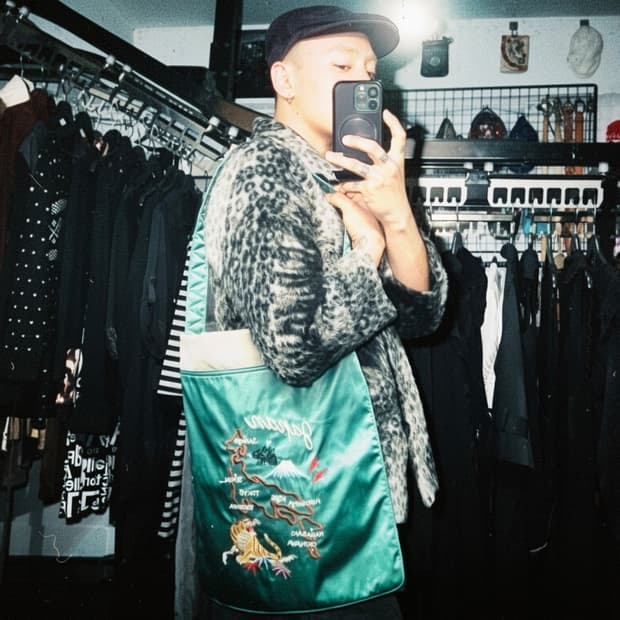 Casselini Japan Map Shoulder Bag