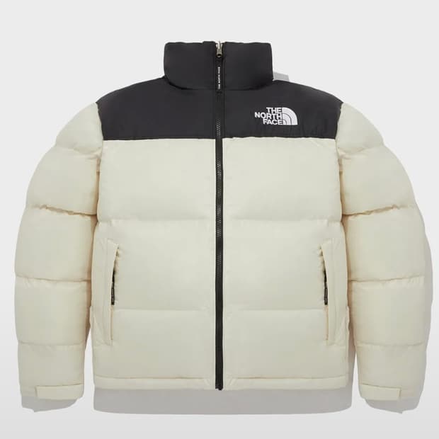 노스페이스 아이보리 눕시 온볼 100