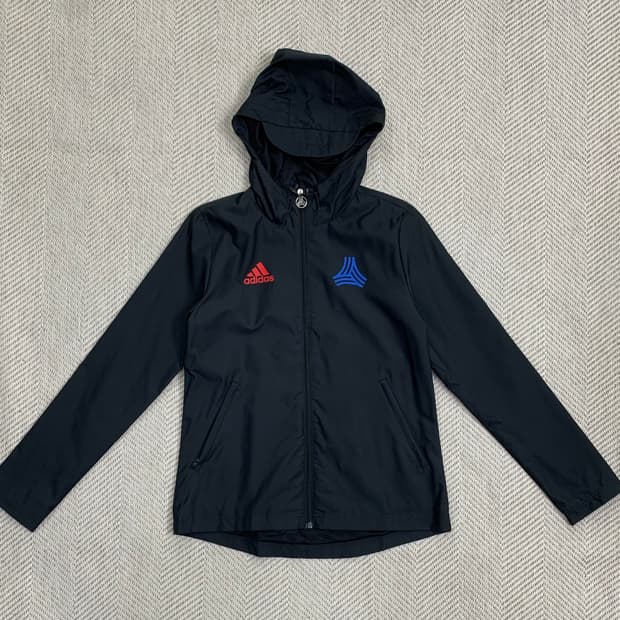 아디다스 바람막이 XS/블랙