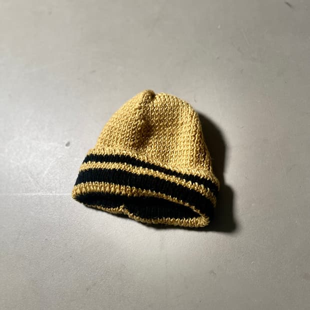 Vintage Hand-Knit Beanie